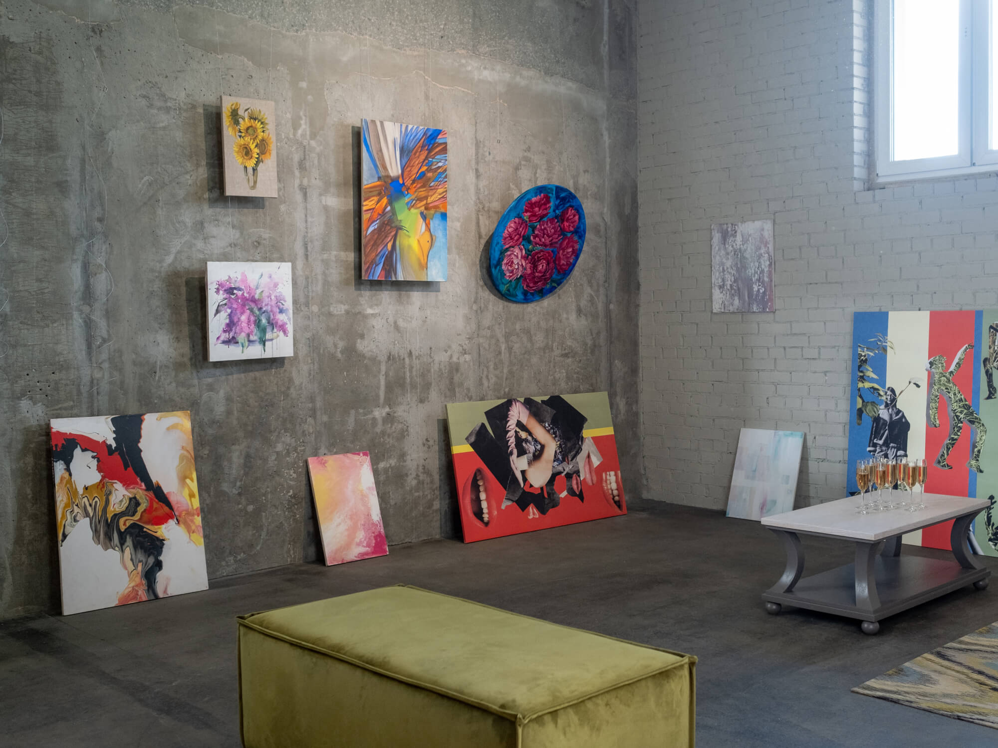 Elegant Canvas Art Print by WIZART UAE