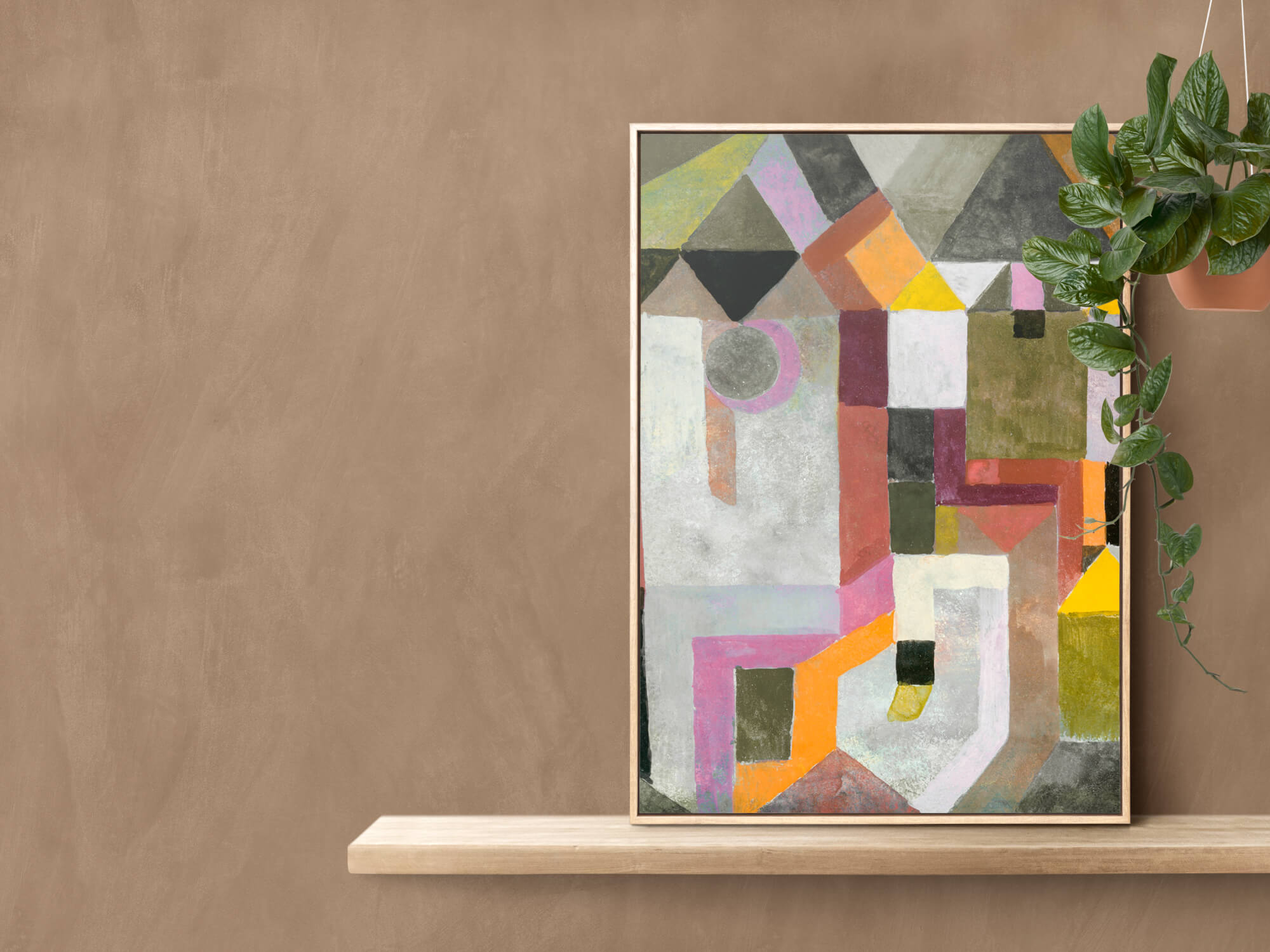 Vibrant Custom Artwork Canvas in Dubai