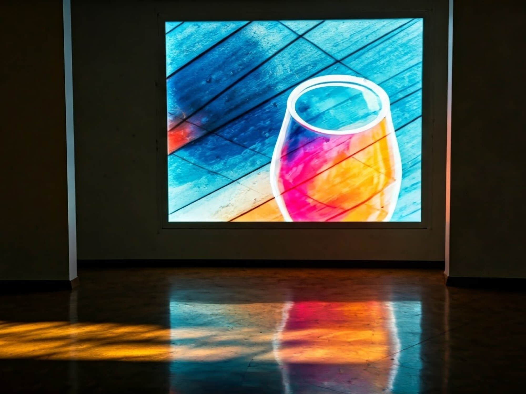 Modern Glass Print Interior Design Example by WIZART